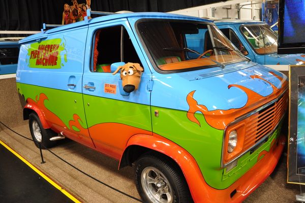 Scooby-Doo Mystery Machine at the Volo Auto Museum