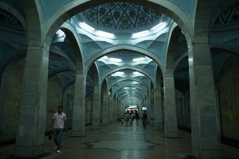 Alisher Navoiy Station.