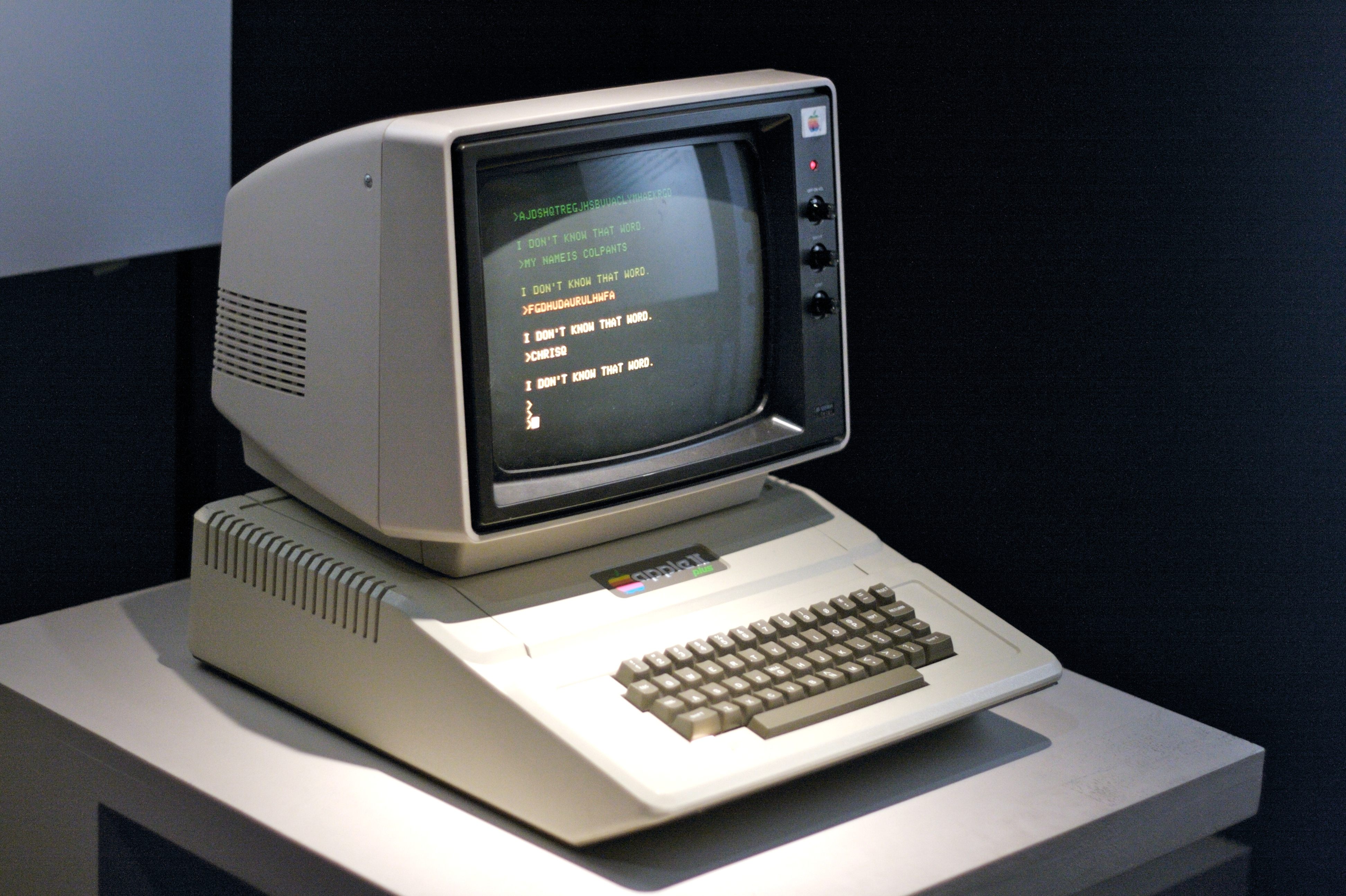 The Apple II series was first introduced in 1977.