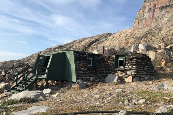 Santa’s cabin outside of Uummannaq