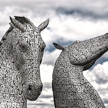 The Kelpies.