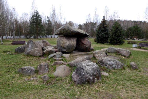 The Museum of Stones mimics the shape and topography of Belarus.