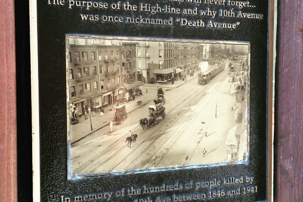 Death Avenue Plaque