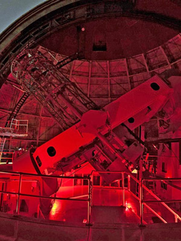 100-inch telescope.