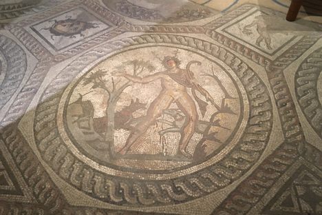 Actaeon In The Seasons Mosaic