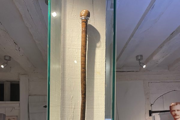 Witch’s Stick in Finchingfield Guildhall