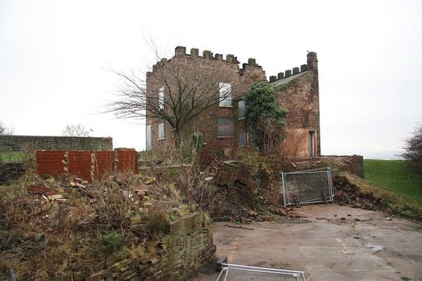 The castle before recent refurbishment