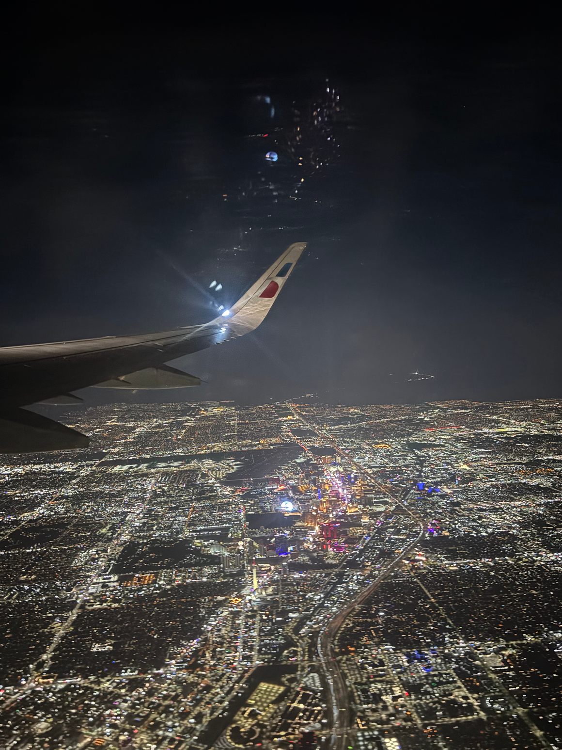 Vegas from the sky