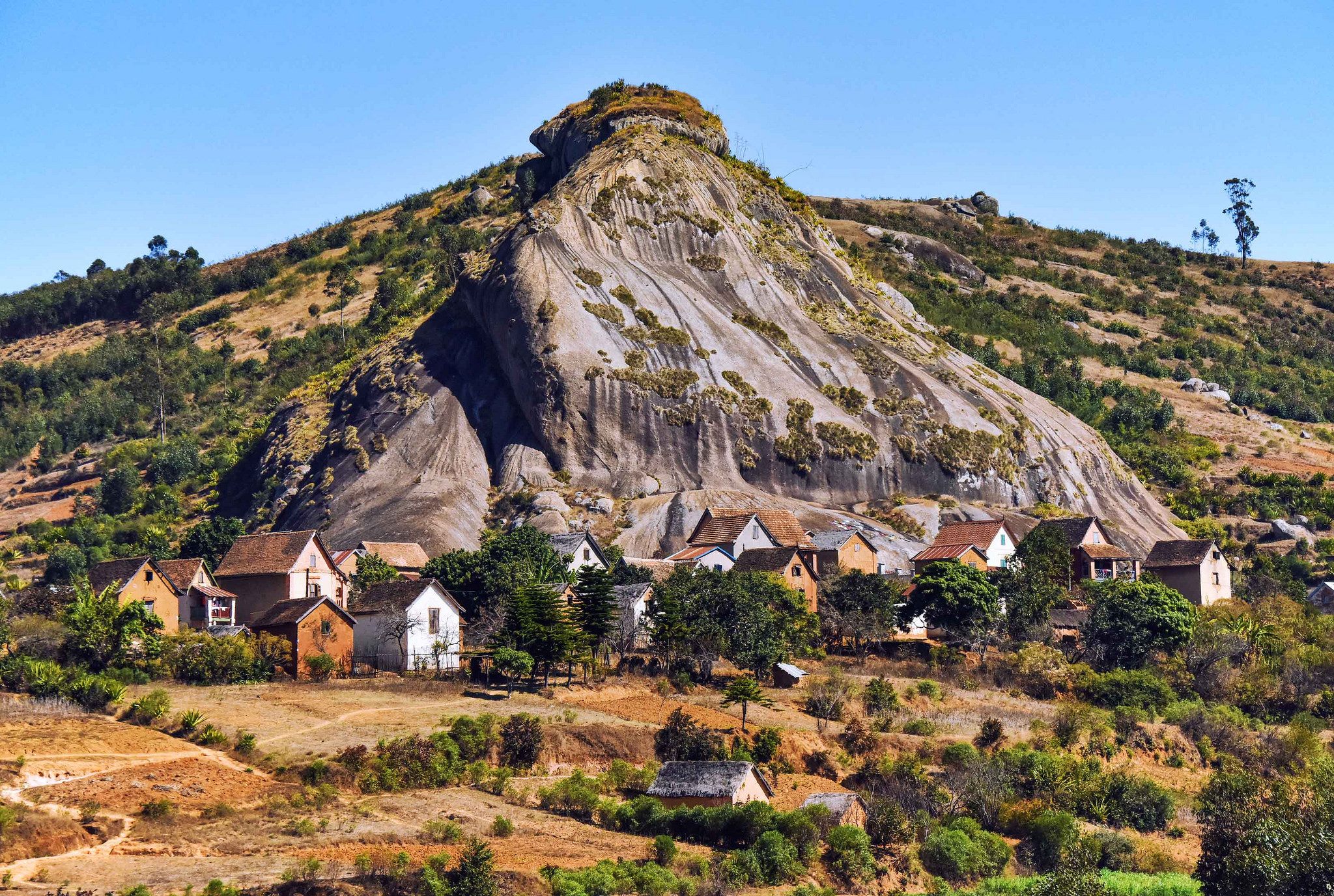 A village in Madagascar.