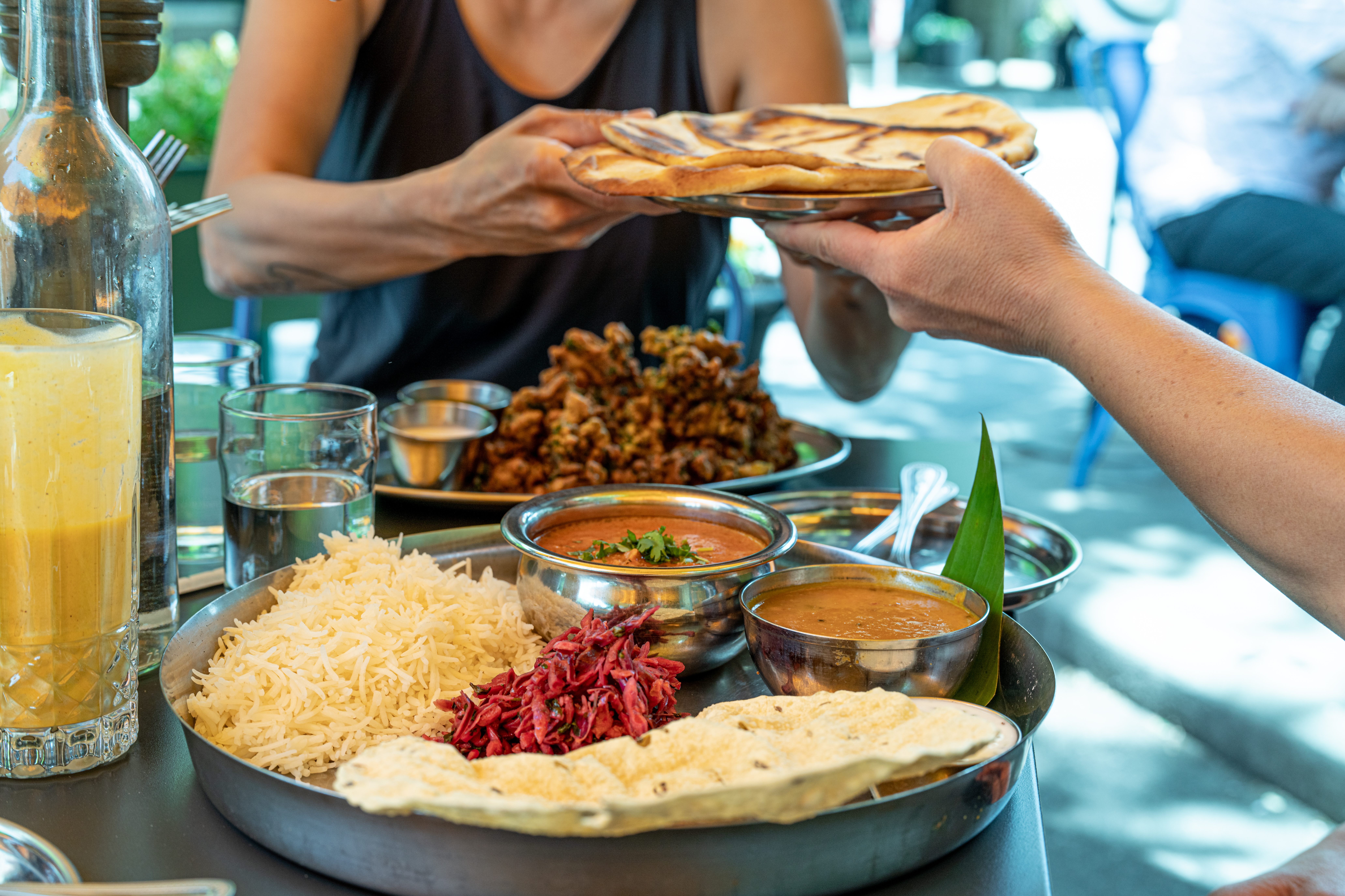 Delicious eats inside Asheville’s James Beard Award-winning restaurant, Chai Pani.