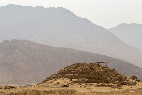 A pyramid at Caral Supe