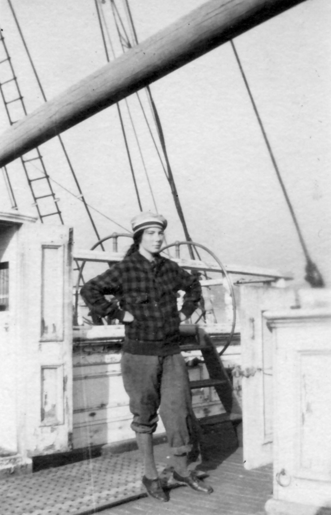 Follett, pictured here in 1929, had her first novel published at age 12. 