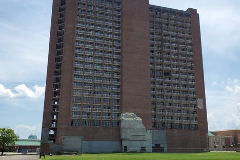 Abandoned Heritage USA hotel.