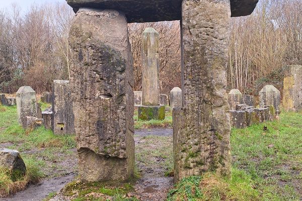 It may look a lot like Stonehenge, but it’s not.