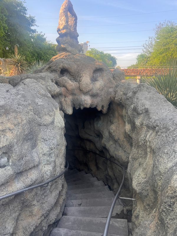 man made grotto