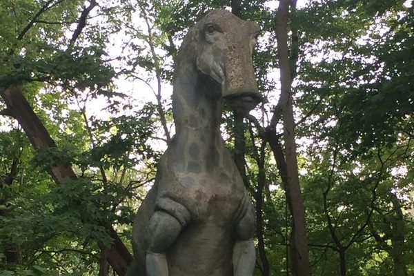 The Sinclair Dinosaur of the Brookfield Zoo