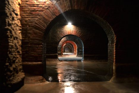 The Roman cisterns.