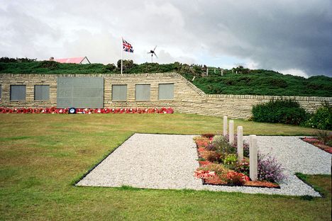 Blue Beach Military Cemetery