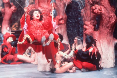 Stryx, which ran for six episodes, featured performers singing while a cast of bacchanalian characters frolicked in the background.