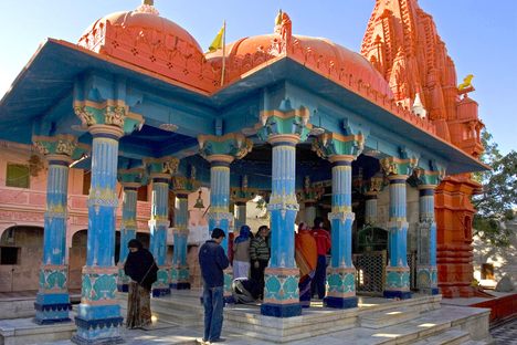 Brahma Temple in Pushkar.