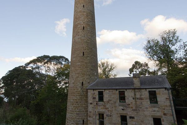 The Taroona Shot Tower.
