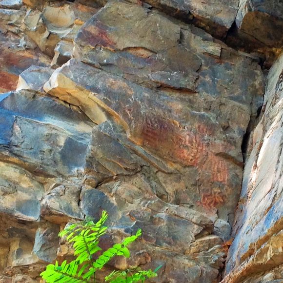 Paint Rock – Hot Springs, North Carolina - Atlas Obscura