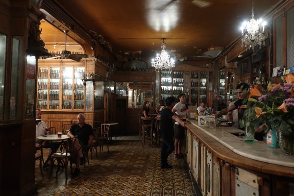 This venerable bar was founded in 1820.