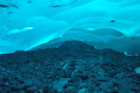 Guyot Glacier Ice Caves