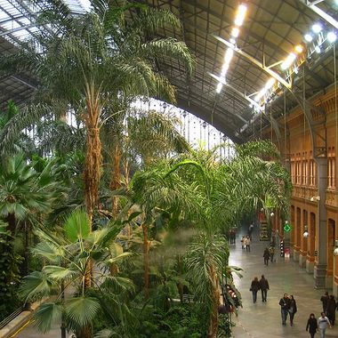 Jardín Tropical Estación de Atocha.
