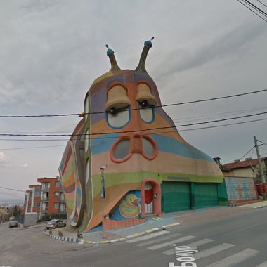 Snail House from the front