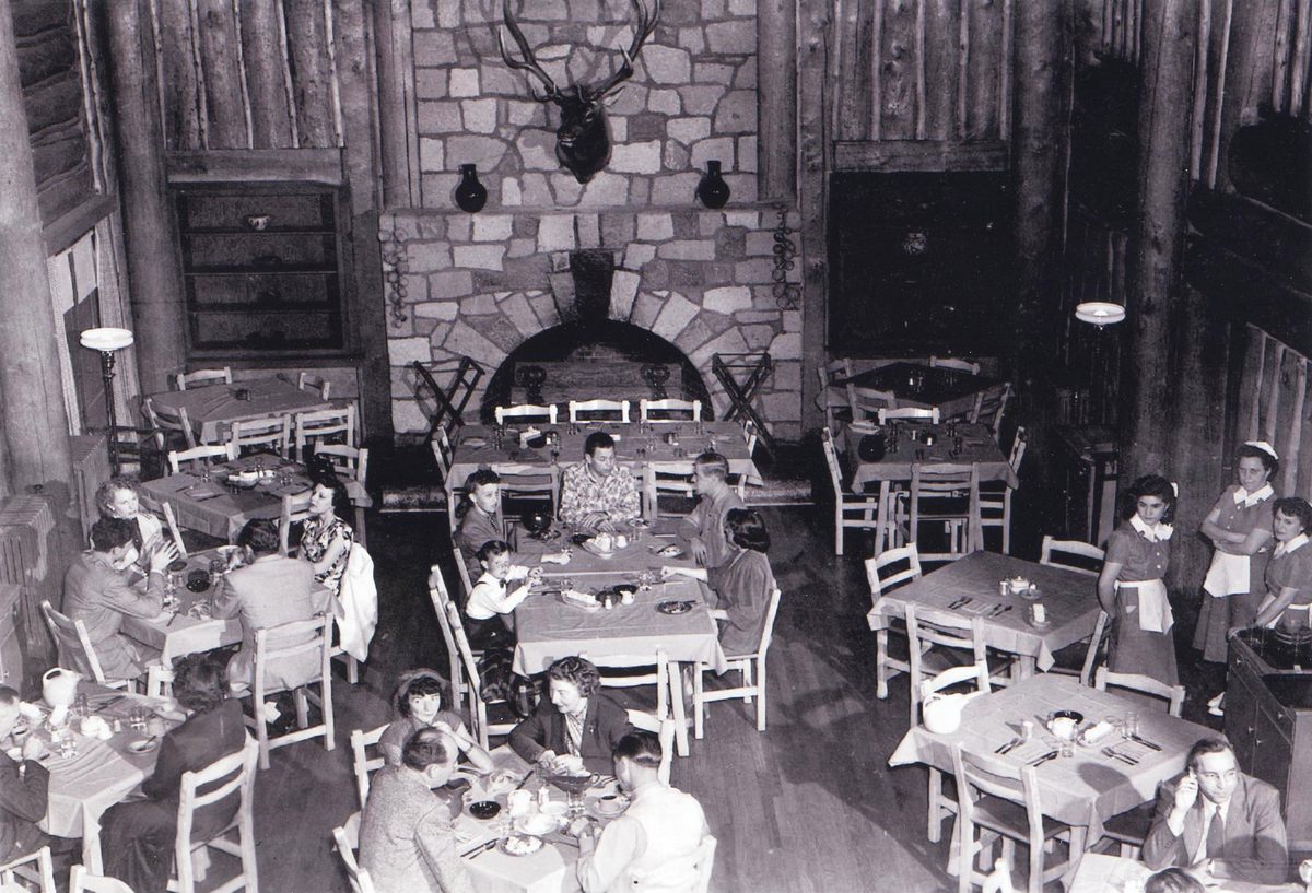 Fuller Lodge at Los Alamos.