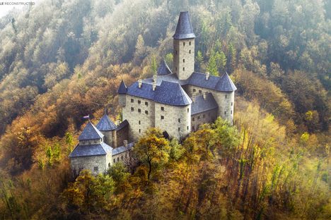 Before its dilapidation, Croatia's Samobor Castle shifted from Roman-Gothic to Renaissance style.