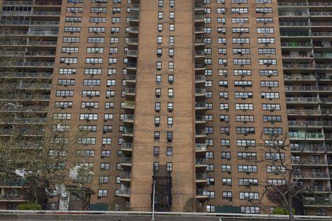 Ebbets Field Apartments in April 2017.