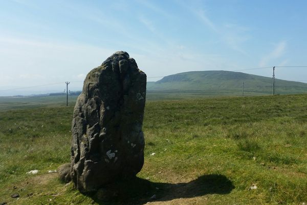 The standing stone.