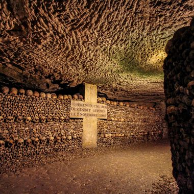 Catacombes des Paris Autumn 2018
