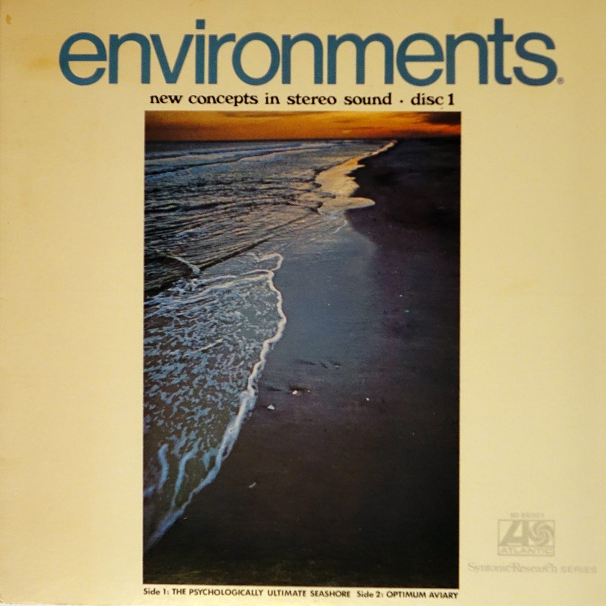 The cover of Environments 1.