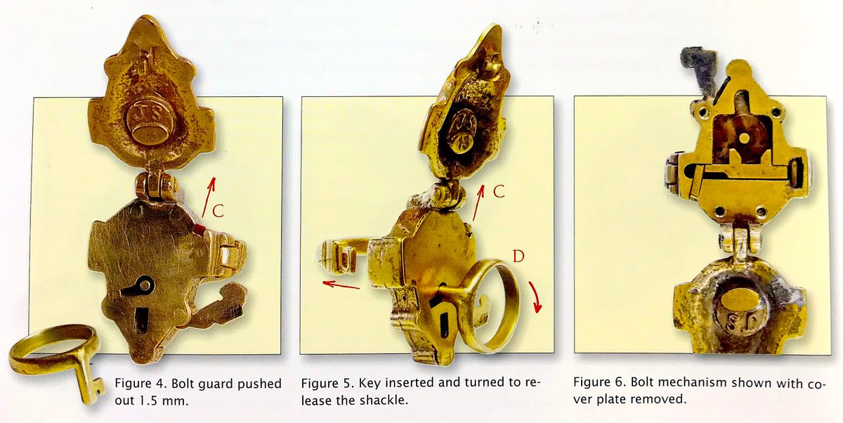 3 Key Puzzle Lock, Metal Puzzle Locks