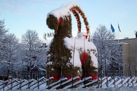Will the Gavle Goat Burn?