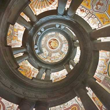 Vignola’s helix-shaped staircase.