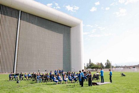 Orchestra of NASA & SETI Scientists Performs at World’s Largest Wind Tunnel 