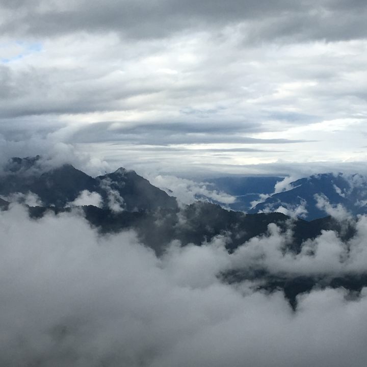 A view of the Himilayas.