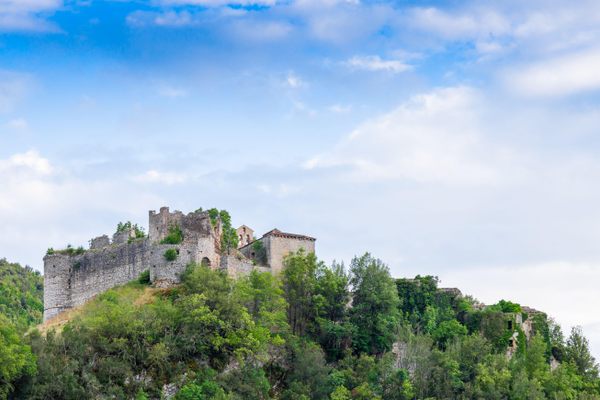 The ruins of the ancient fortress of Rocchettine