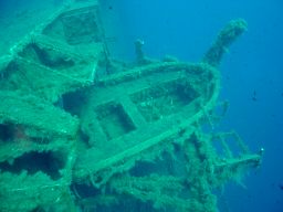 The Zenobia wreck dive.