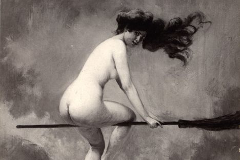 Albert-Joseph Pénot, Départ pour le Sabbat (Aufbruch zum Hexensabbat)