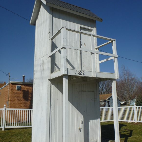 Two-Story Outhouse – Gays, Illinois - Atlas Obscura