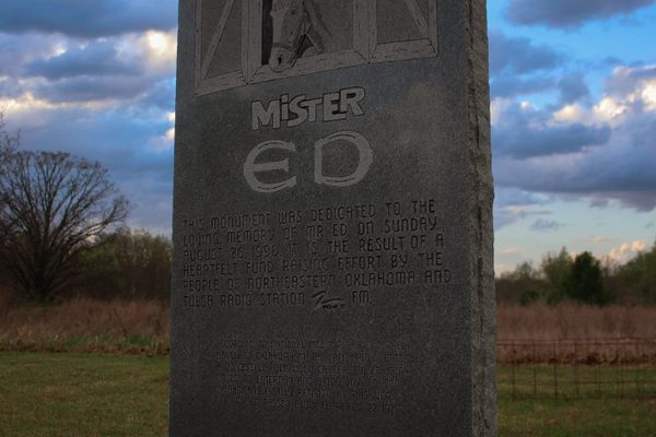 Mister Ed's grave marker