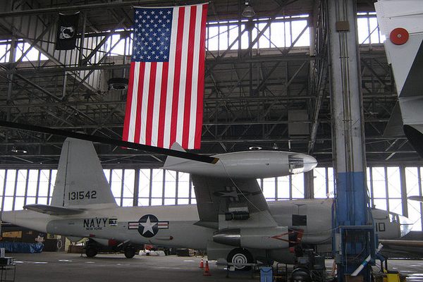 Plane in Hangar B