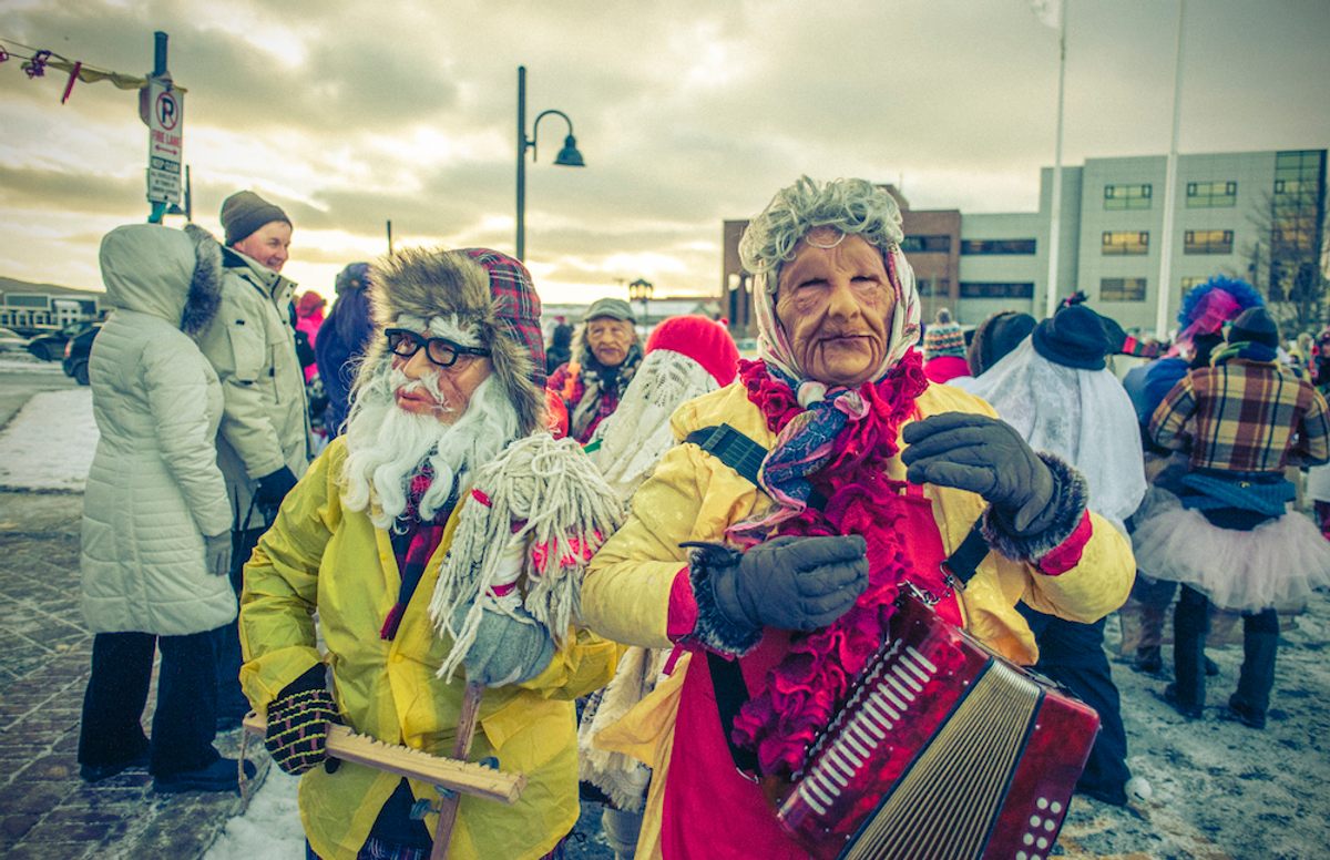 Mummers in St. John's.