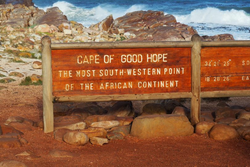 Sign at the Cape of Good Hope