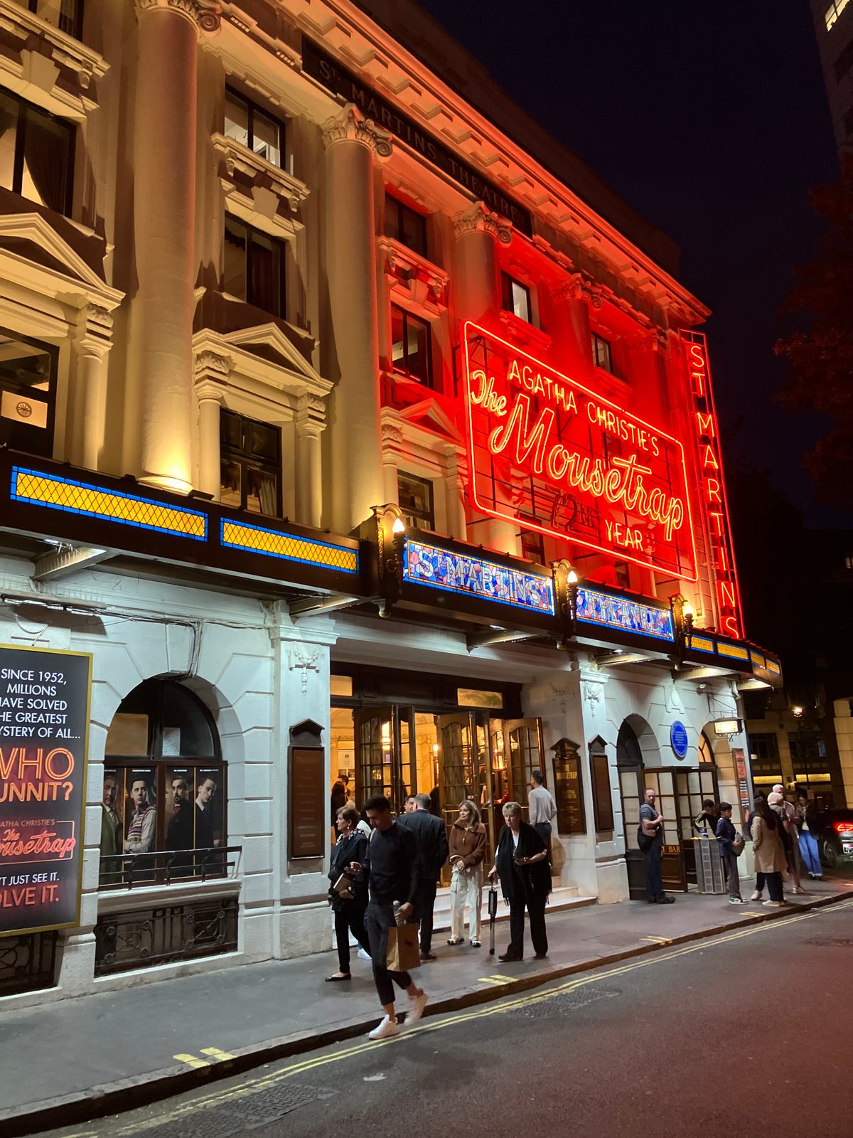 The Mousetrap at St. Martin's Theatre - Atlas Obscura